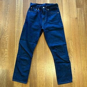 High waisted, Pilgram Surf raw Japanese denim